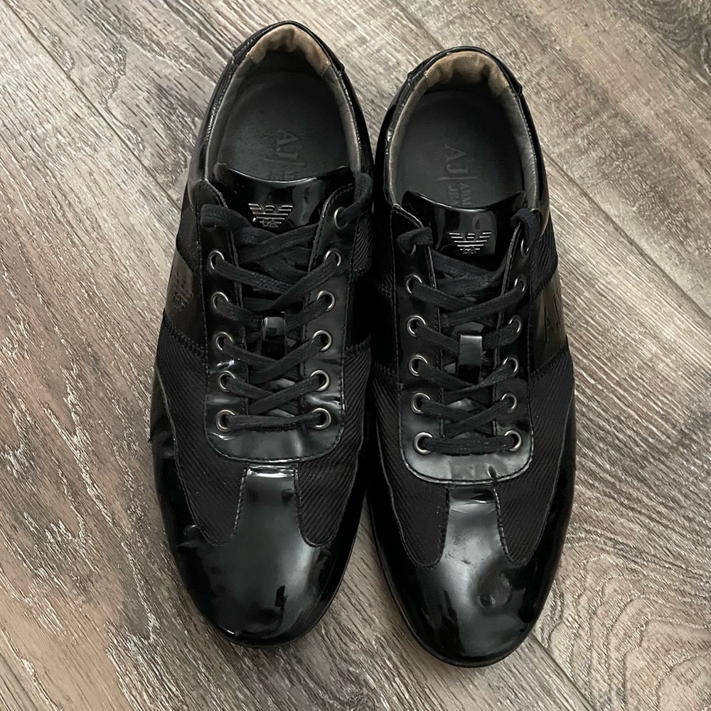 Armani jeans shoes .Size 8.5 man’s.